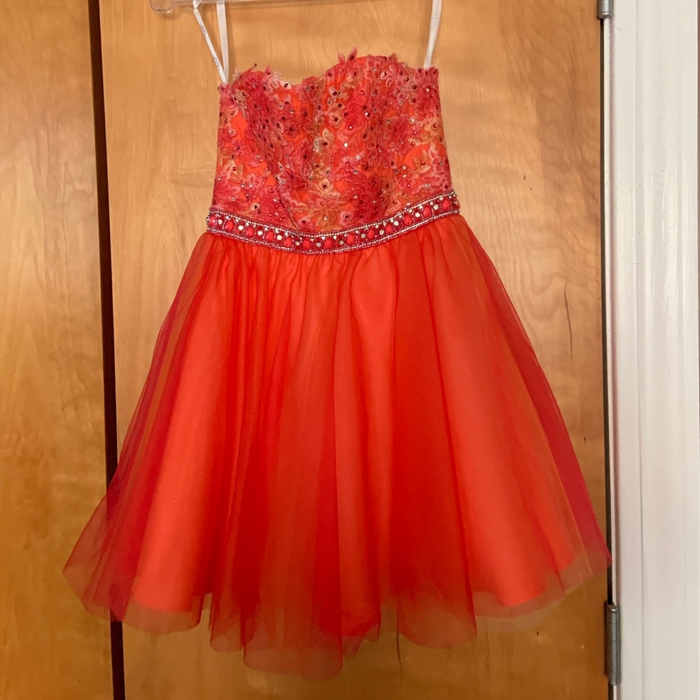 Pageant or prom dress